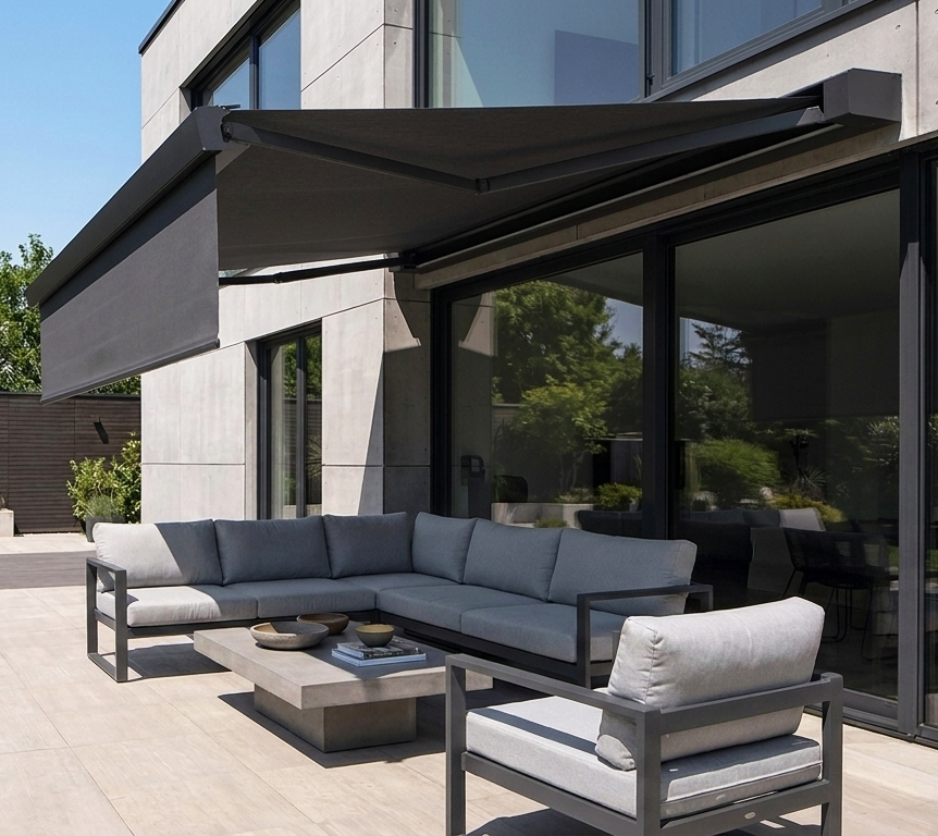Kassettenmarkise für Terrasse im Raum Harz und Göttingen