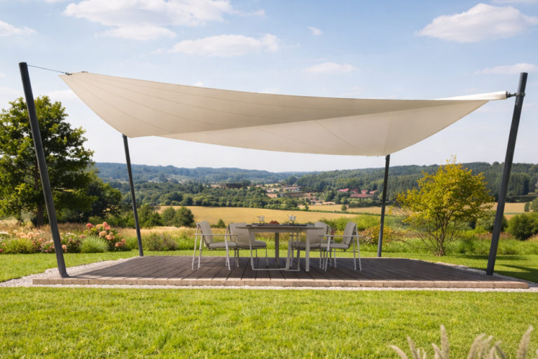 Sonnensegel für Terrasse und Garten im Raum Harz und Göttingen