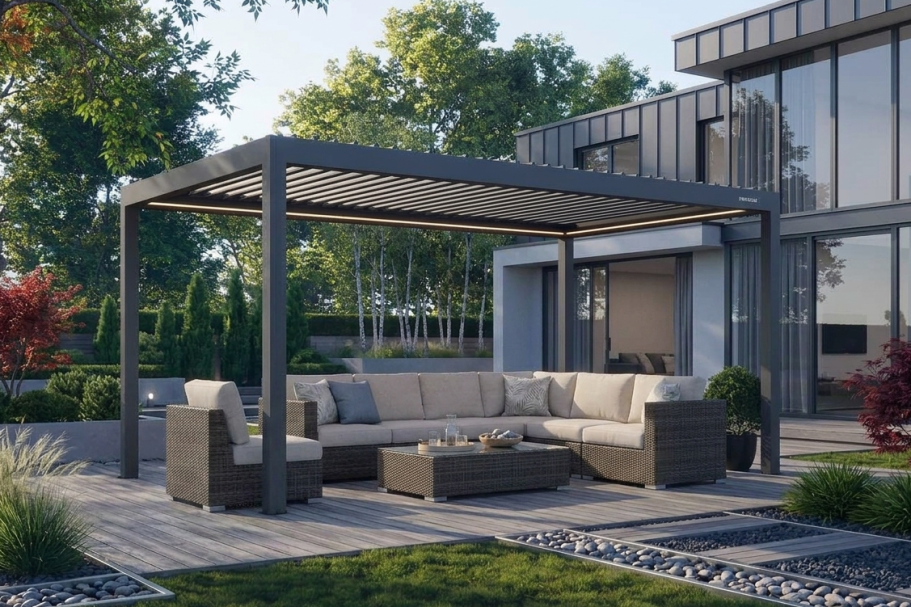 Pergolux Pergola 4 Pro 5x3m