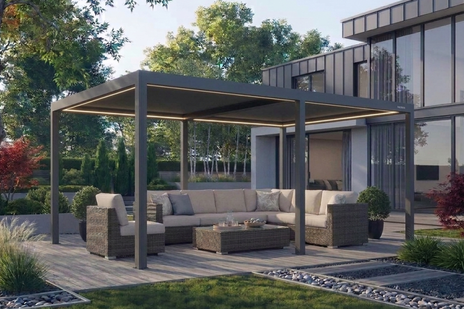 Pergolux Pergola 4 Pro 6x4m